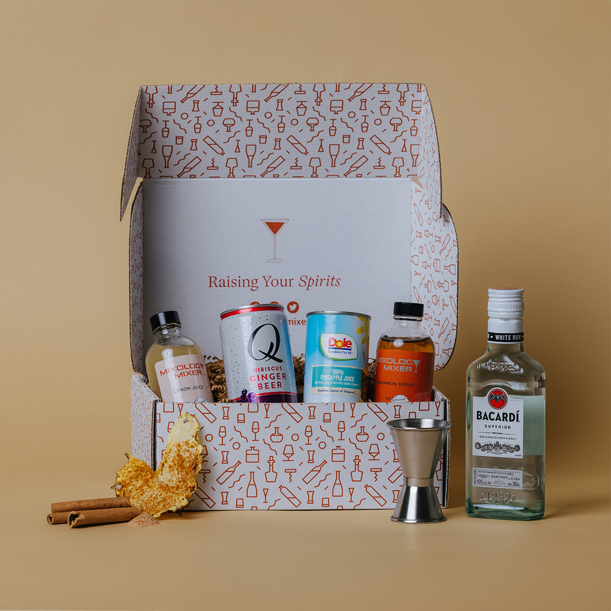 cocktail kits and gifts. virtual events. 