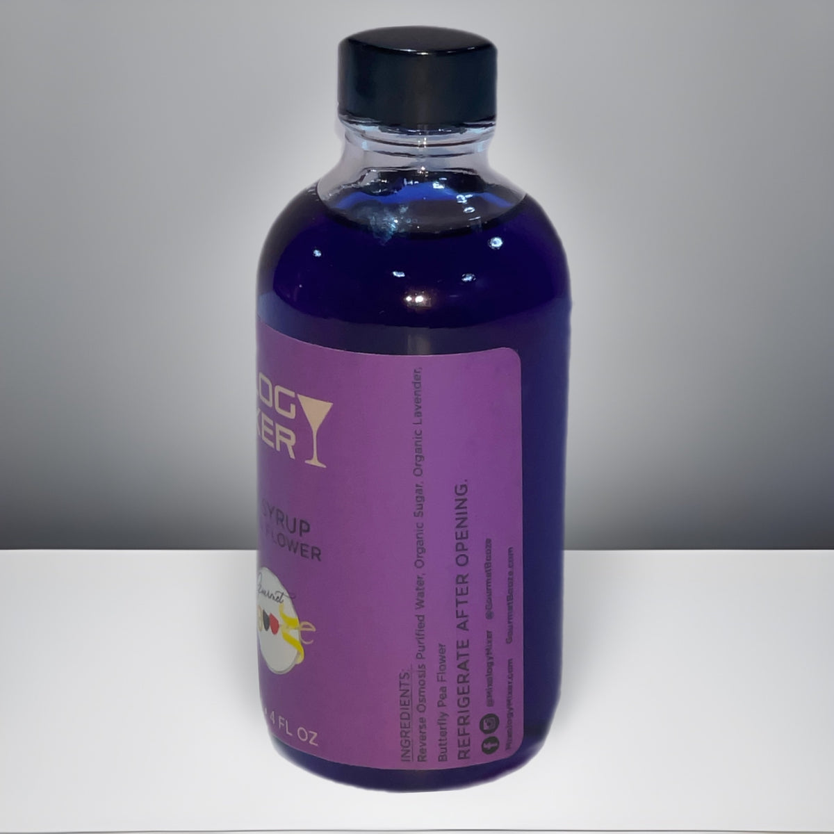 Lavender Butterfly Pea Flower Syrup