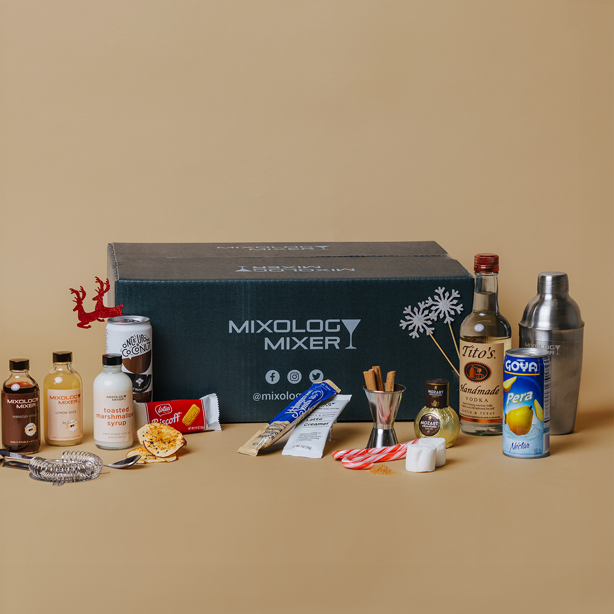 cocktail kits and gifts. virtual events. 