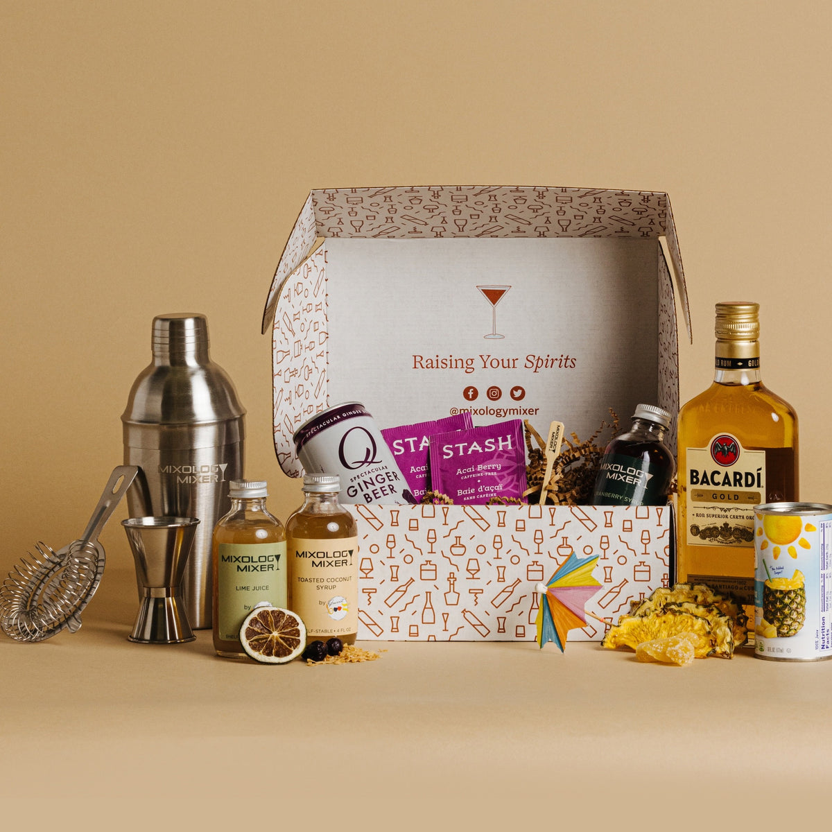 rum and get it cocktails kit and gift