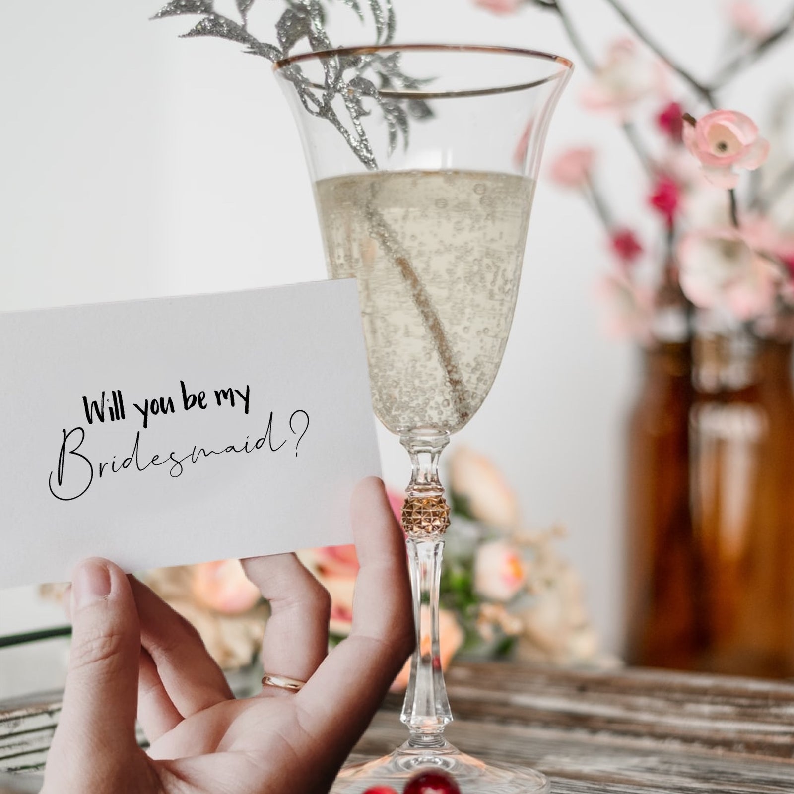 ask your bridesmaid to be in your wedding party kit